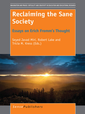 cover image of Reclaiming the Sane Society